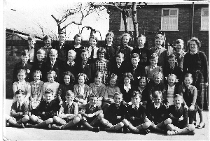 pupils born in 1944: Class photo taken 1955. 
