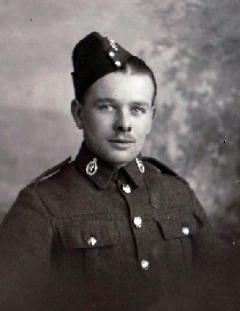 Photograph of Ernest Randolph Wood aka 'Ran' and 'Shorty', William's beloved brother. On the back of the photograph, William had written 'My best pal'. The brothers' sister, Dorothy, died from TB in 1940.