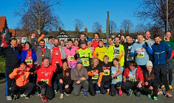 Port Sunlight 2015 Double race runners.