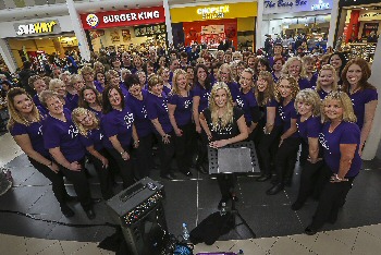 04: The PopVox choir pictured at Pyramids Shopping Centre