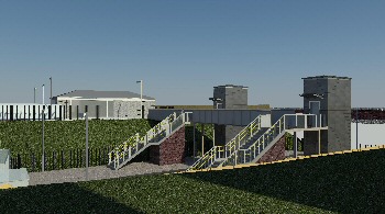 Maghull North Illustrative Image 1 – Proposed new station at Maghull North (NOTE – Image for illustrative purposes only)