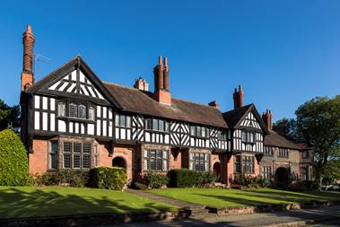 Houses in Park Road. Paul Thompson / Port Sunlight Museum