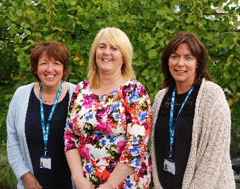 Wirral PIMHS team – Ann Buckley, Annuncia Buckley and Dr Helen Sharp