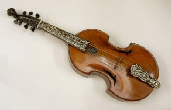 A viol d’amore (dating from c 1720)