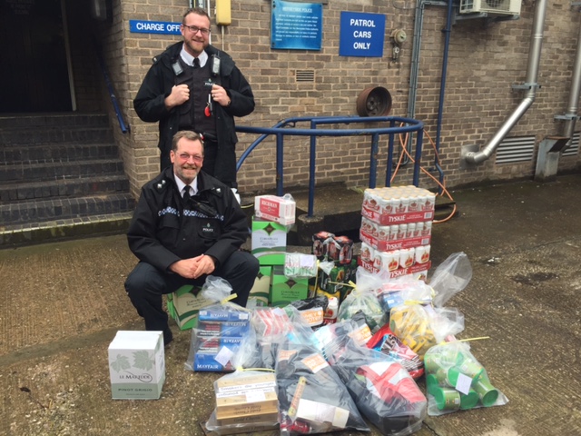 St Helens and Newton-le-Willows recovery of counterfeit alcohol, cigarettes.
