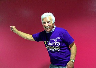 Tommy will walk the four miles along Liverpools iconic waterfront to raise funds for R Charity